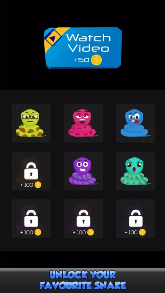 Snake vs Bricks Crash应用截图