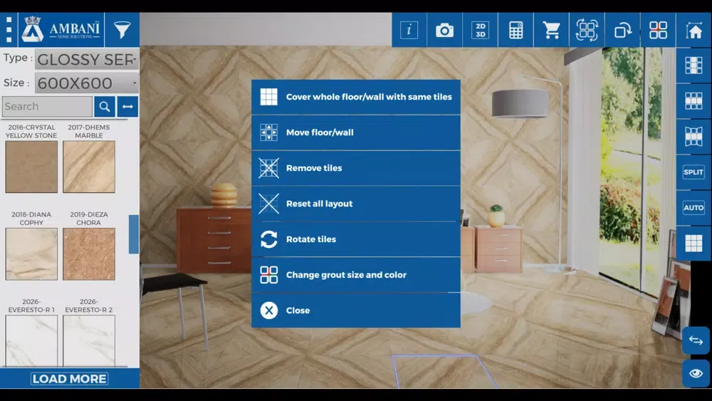 Zrzuty ekranu Ambani Home Solutions