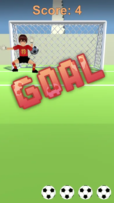 Ảnh chụp màn hình của Angry Soccer Goalkeeper