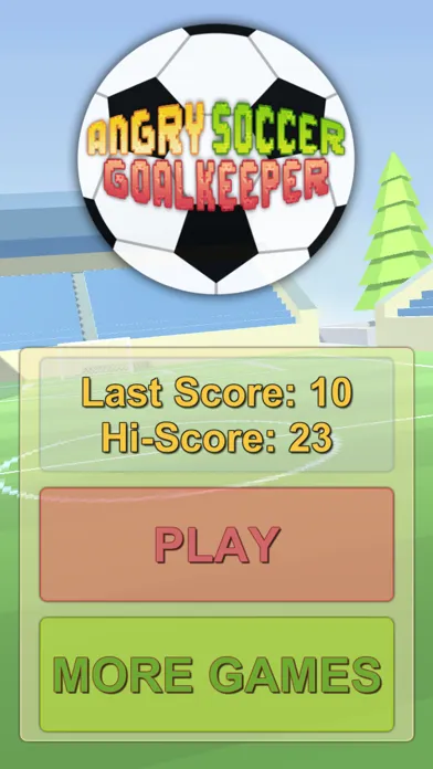 Ảnh chụp màn hình của Angry Soccer Goalkeeper