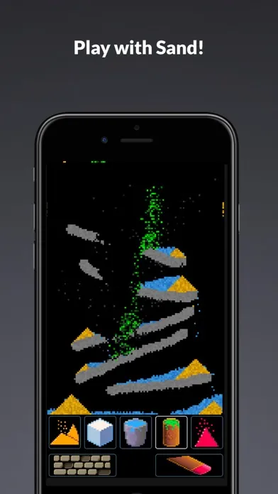 Pixel Sand - digital sandbox スクリーンショット