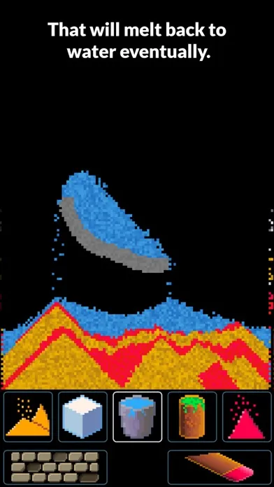 Pixel Sand - digital sandbox スクリーンショット