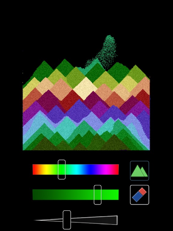 Colorful Sand Painting iPad  スクリーンショット