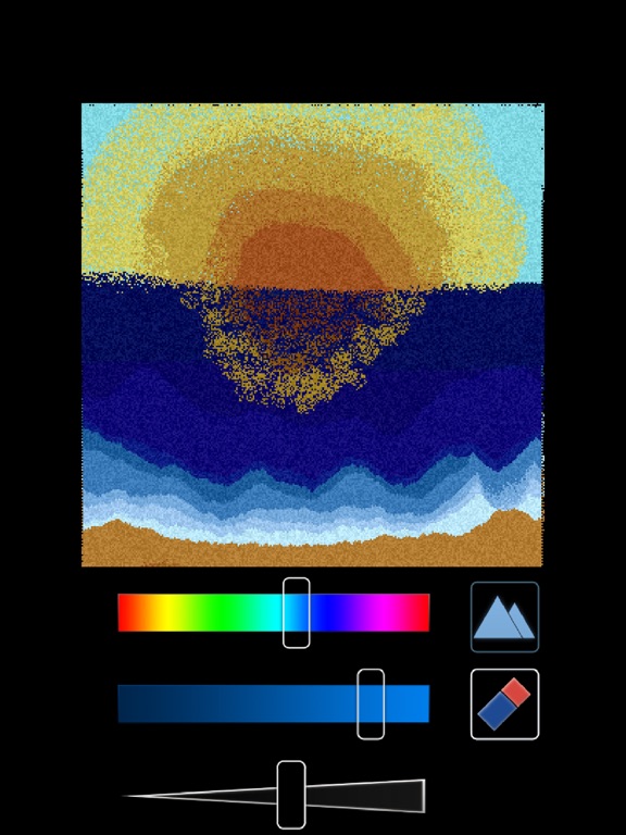 Colorful Sand Painting iPad  スクリーンショット