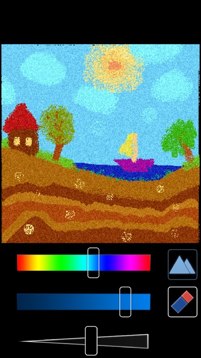 Colorful Sand Painting スクリーンショット