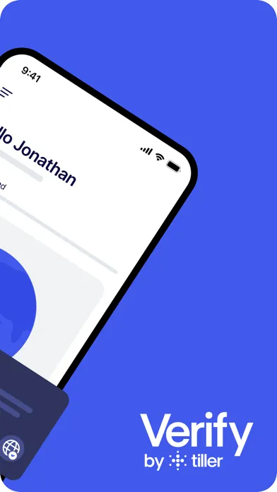 Verify by Tiller سکرین شاٹس