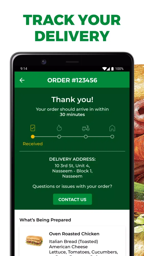 Subway® Kuwait应用截图