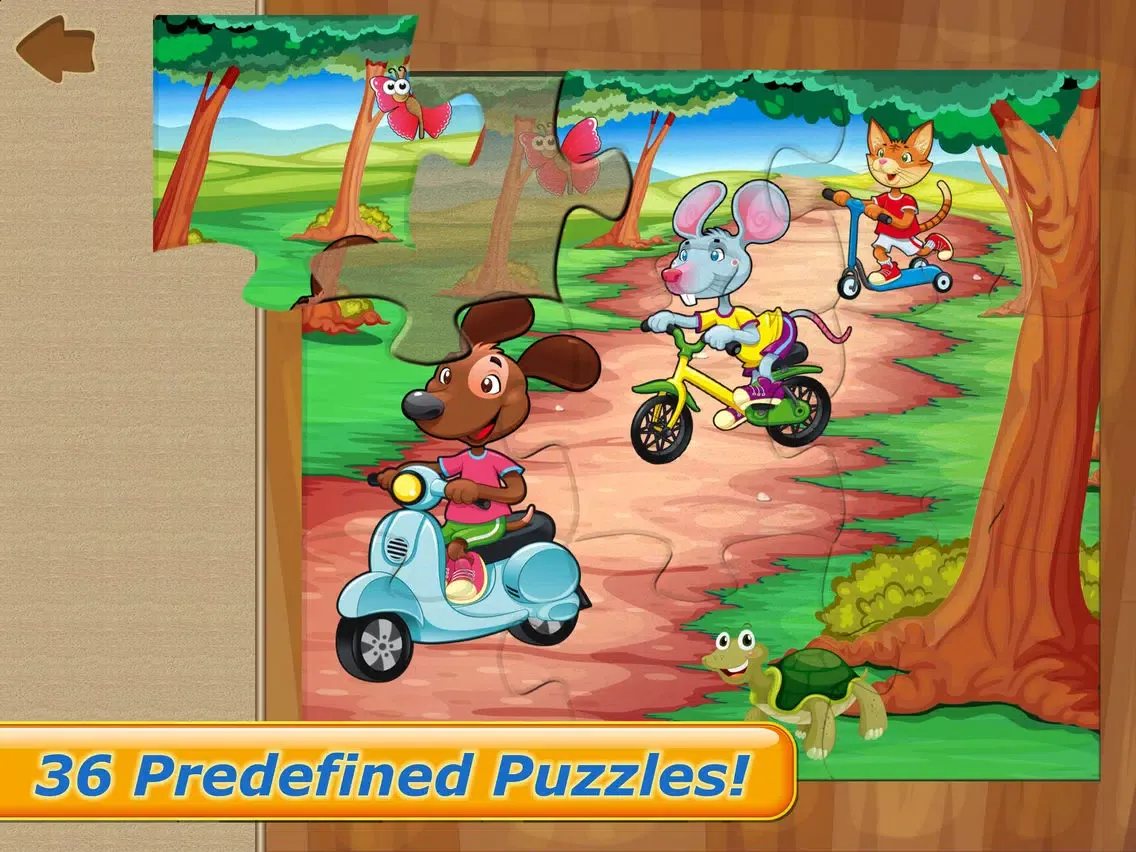 Скриншоты Animal Car Games: Cute Puzzles for Kids & Toddlers iPad 