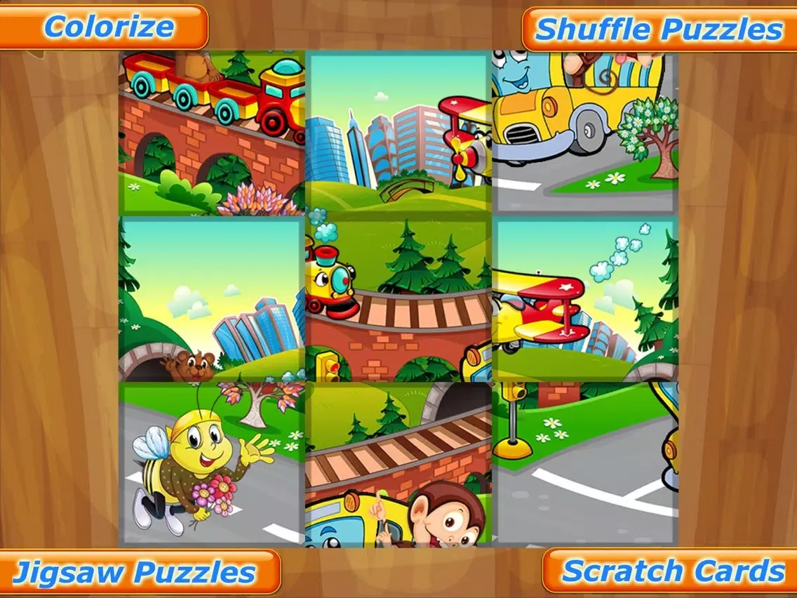 Скриншоты Animal Car Games: Cute Puzzles for Kids & Toddlers iPad 