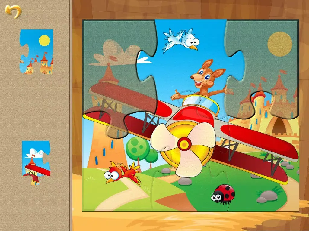 Скриншоты Kangaroo Airplane Trek Lite - 9 Fun Animal Games in One Pack for Kids iPad 