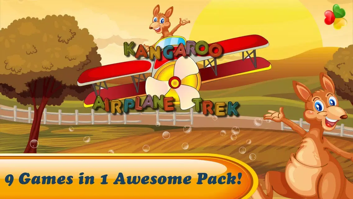 Скриншоты Kangaroo Airplane Trek Lite - 9 Fun Animal Games in One Pack for Kids