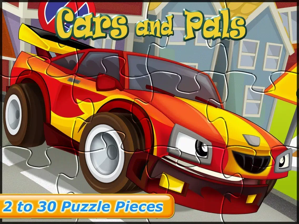 تصاویر Cars Puzzle Fun Games for Kids iPad 