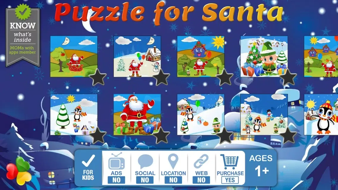 Santa Claus: Toddler Puzzles Screenshots