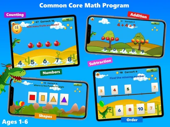 Tangkapan skrin Dinosaur Dots Connect for kids iPad 