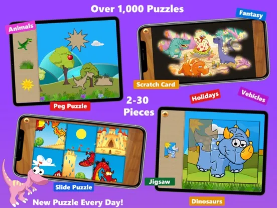 Tangkapan skrin Dinosaur Dots Connect for kids iPad 