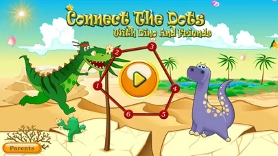Tangkapan skrin Dinosaur Dots Connect for kids