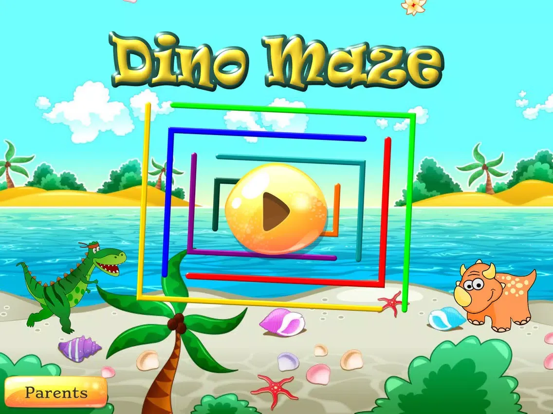 Dino Maze: kids learning games iPad 應用截圖
