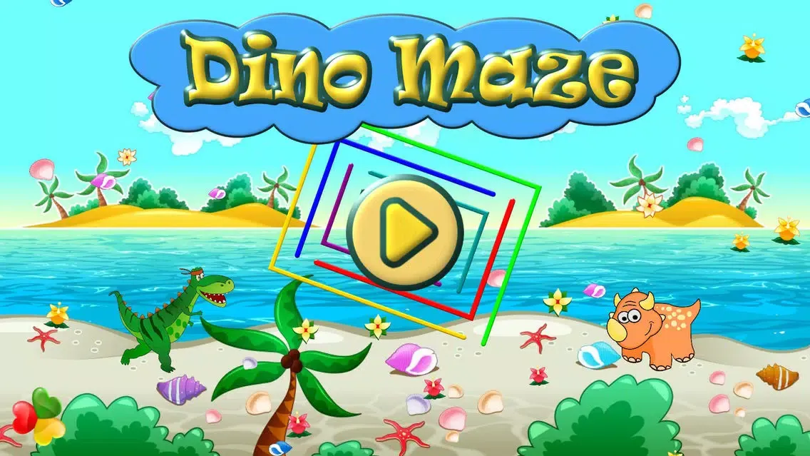 Dino Maze: kids learning games應用截圖