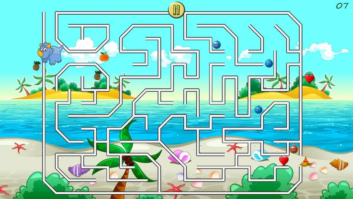 Dino Maze: kids learning games應用截圖