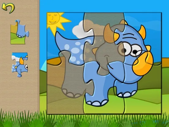Dino Puzzle Kid Dinosaur Games iPad  スクリーンショット