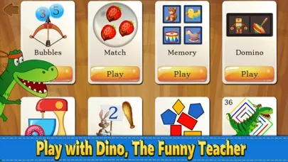 Dino Puzzle Kid Dinosaur Games スクリーンショット