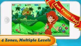 Run Dino Run 2: Play funny baby TRex Dinosaur racing in a prehistoric jurassic world park - Newest HD free game for iPad by Tiltan Games স্ক্রিনশট