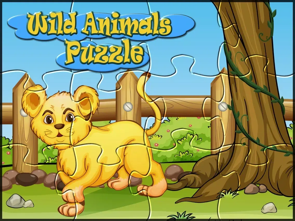 Capturas de tela do Wild animals kids puzzle games iPad 