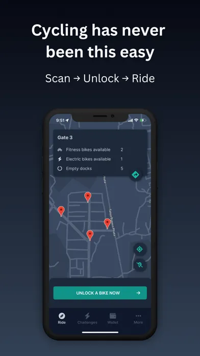 Скриншоты Tilt: Shared bikes & e-bikes
