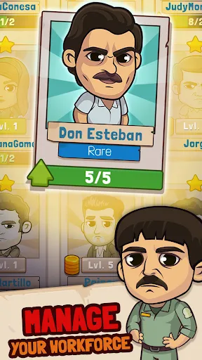 Ảnh chụp màn hình của El Patrón - Idle Cartel