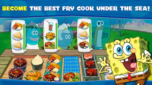 Tangkapan skrin SpongeBob: Krusty Cook-Off