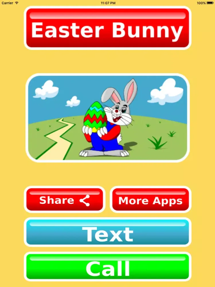 Call Easter Bunny Voicemail & Text iPad 应用截图