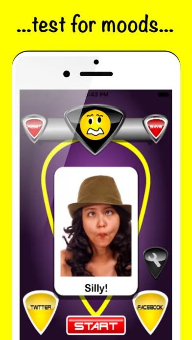 Zrzuty ekranu Mood Detector Face Test Prank