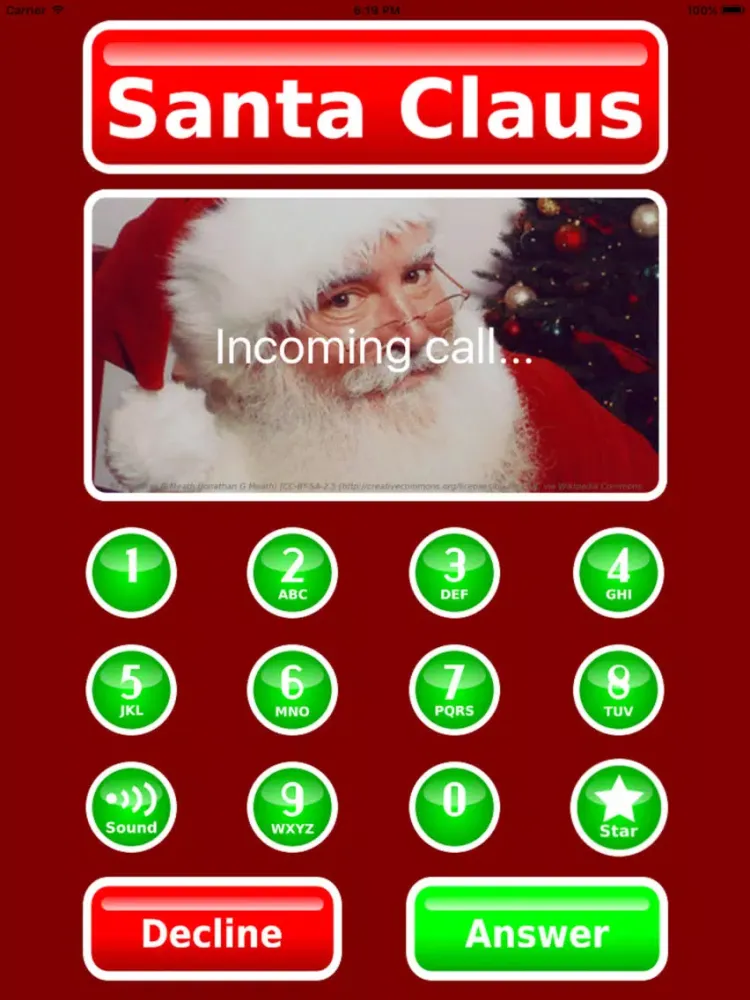 Santa Calls & Texts iPad  Ekran Görüntüleri