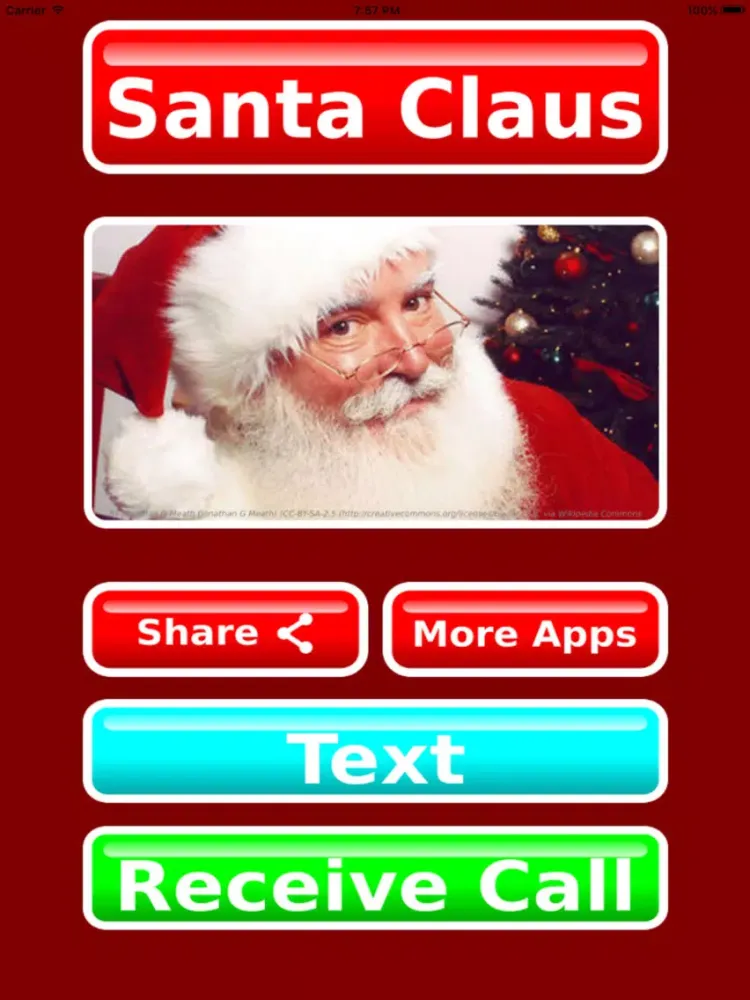 Santa Calls & Texts iPad  Ekran Görüntüleri