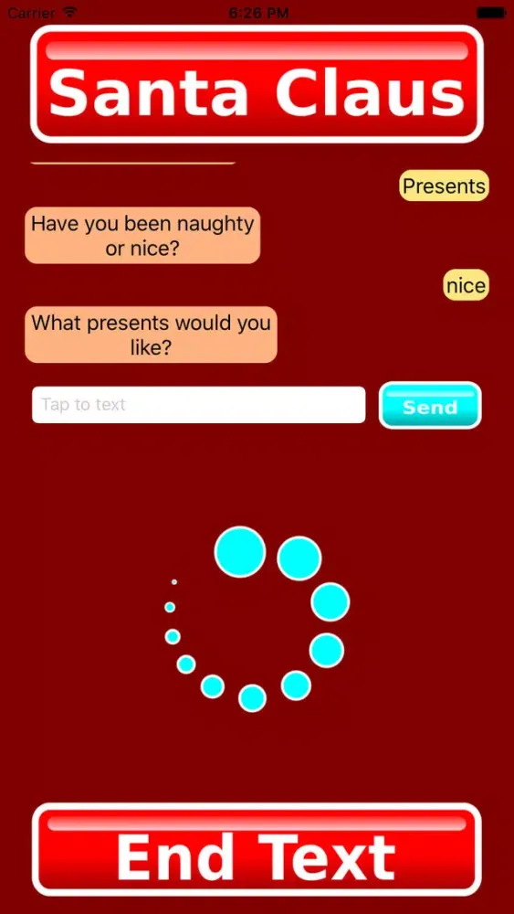 Santa Calls & Texts Ekran Görüntüleri