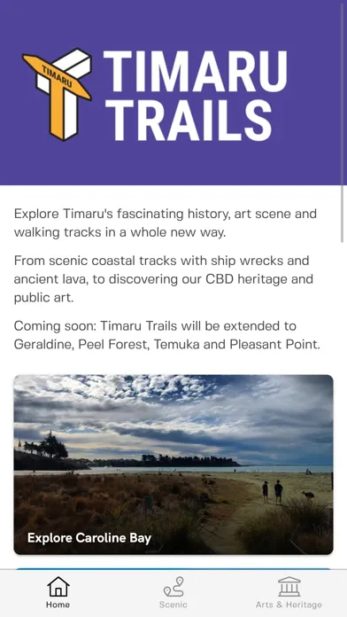 Ảnh chụp màn hình của Timaru Trails