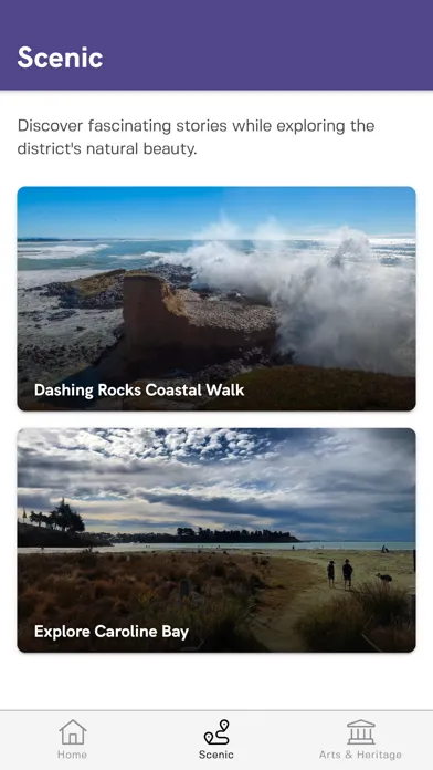 Ảnh chụp màn hình của Timaru Trails