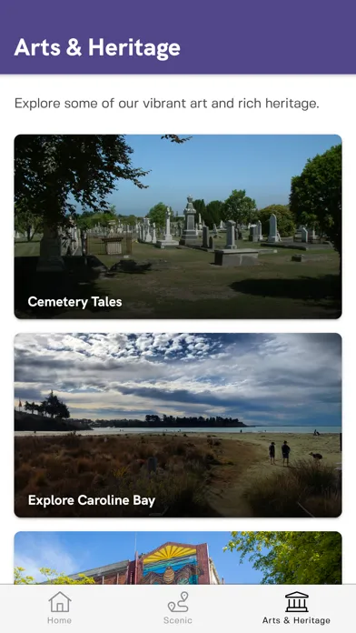 Ảnh chụp màn hình của Timaru Trails