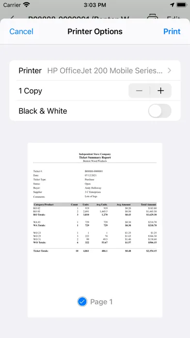 Tangkapan skrin TRACT Inventory