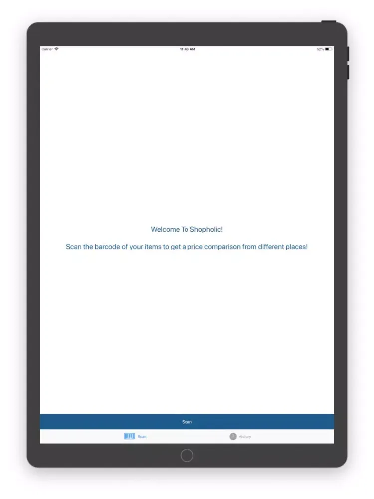Shopholic iPad  Screenshots