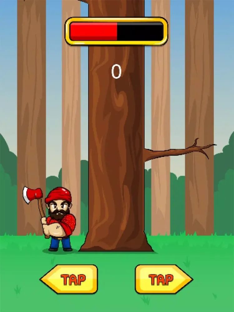 صور Funny Tree Chopper iPad 