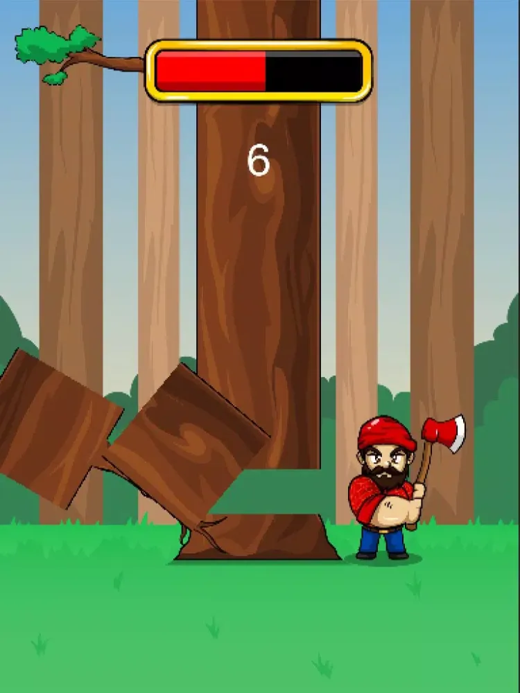 صور Funny Tree Chopper iPad 