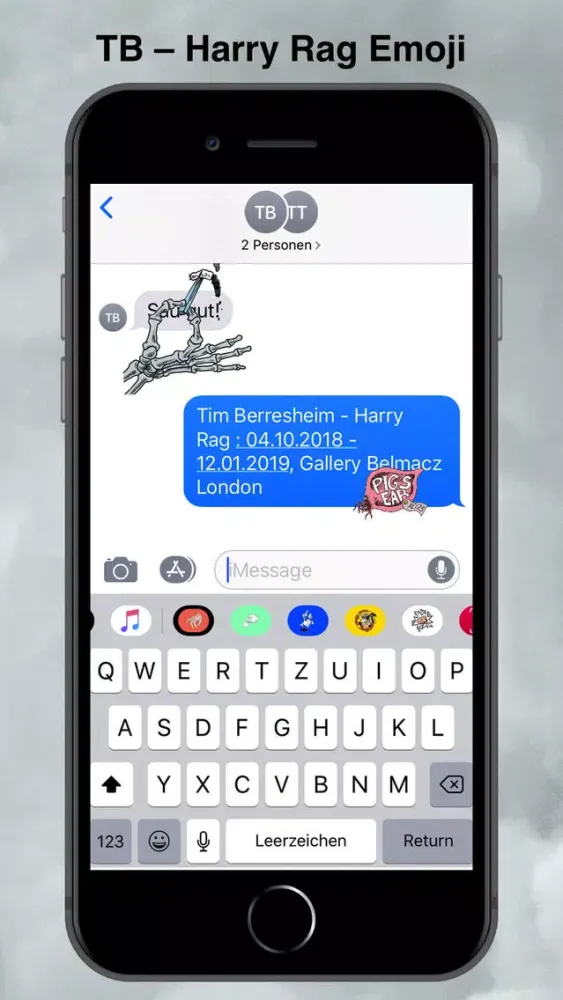 Tangkapan layar TB - Harry Rag Sticker