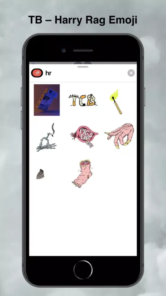 Tangkapan layar TB - Harry Rag Sticker