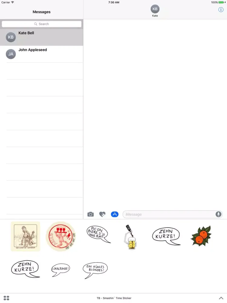 TB - Smashin´Time Sticker iPad  Ekran Görüntüleri
