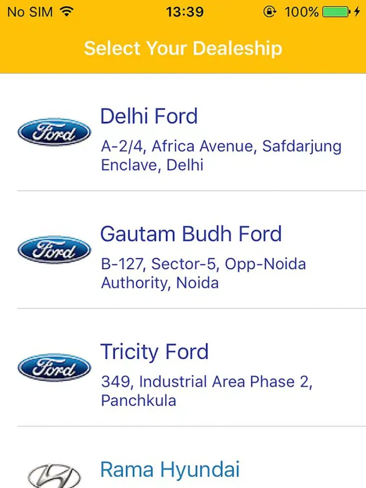 Rama Motor Group iPad  Ekran Görüntüleri