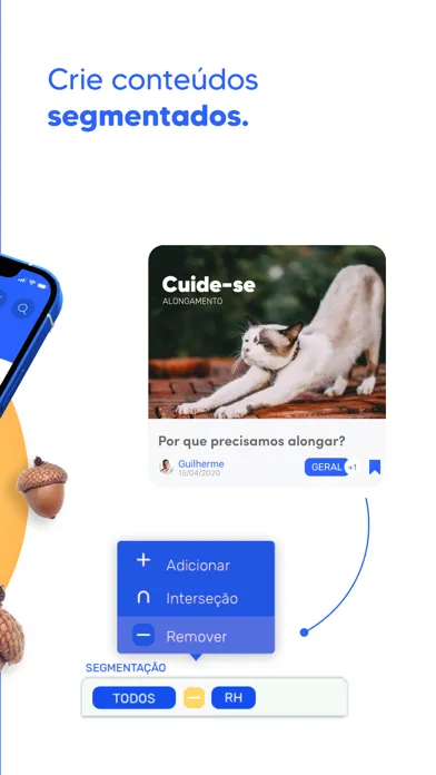 Noz Plataforma de comunicação Screenshots