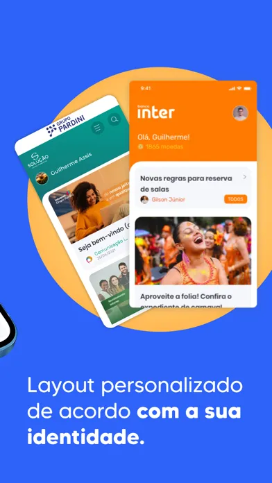 Noz Plataforma de comunicação Screenshots