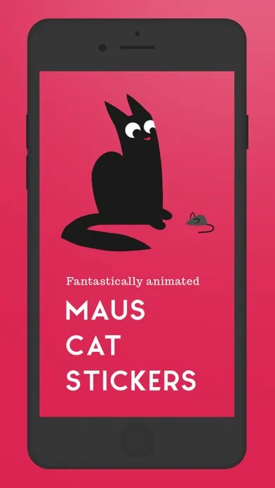 Maus Cat Stickers স্ক্রিনশট