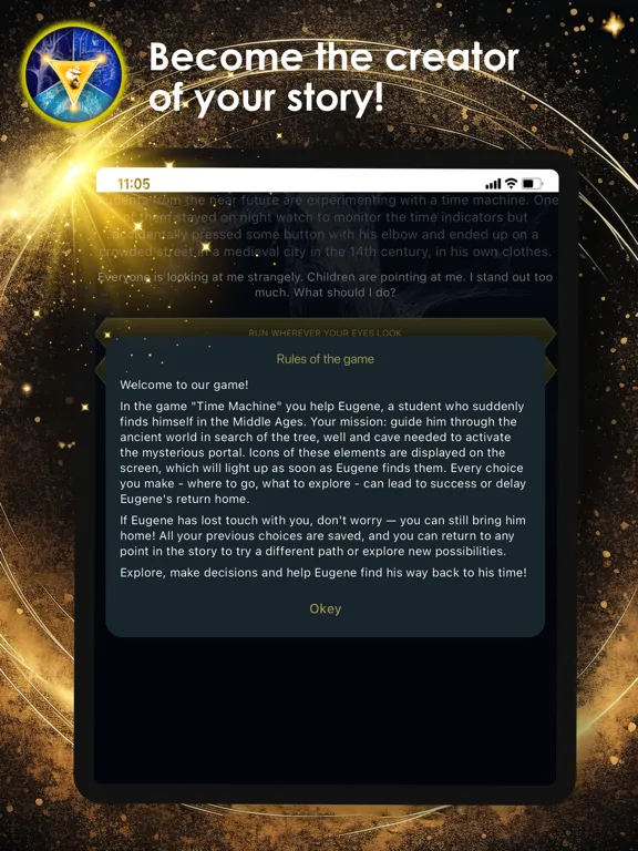 Screenshot di Time Machine: Read & Game iPad 